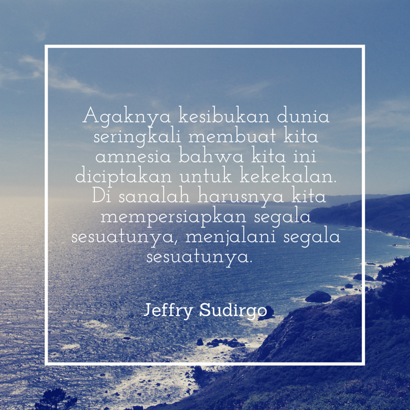 Agaknya Kesibukan