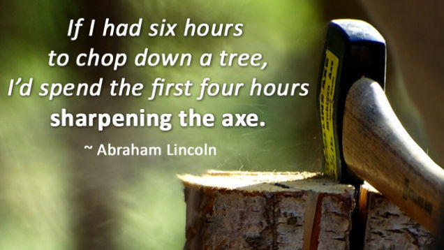 sharpening